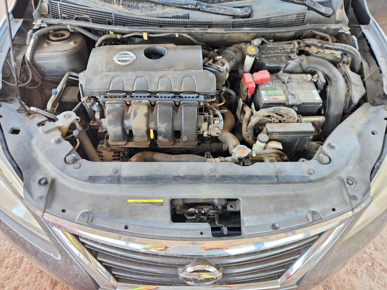 2015 Nissan Sentra Серый vin: 3N1AB7AP6FY268135