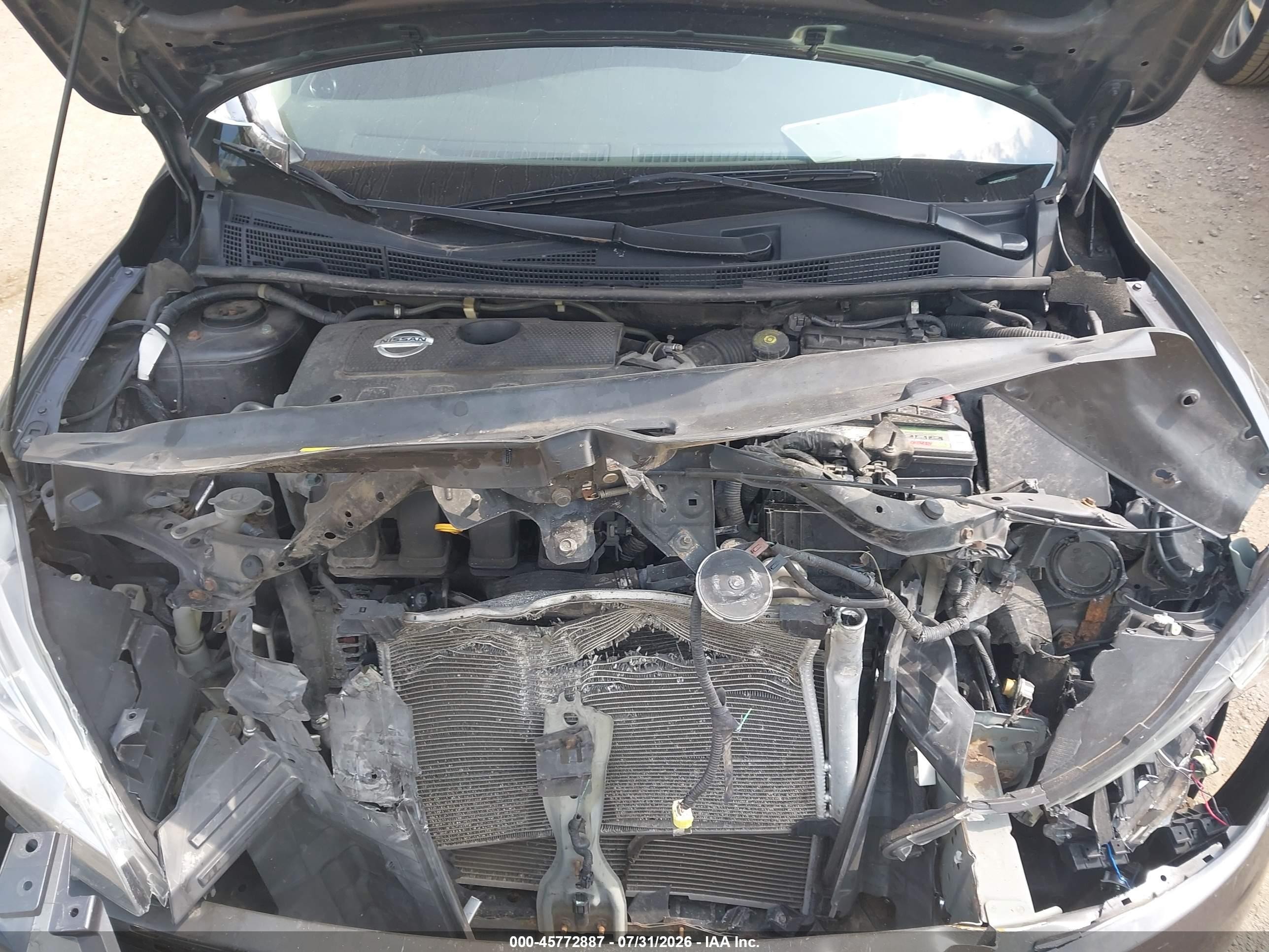 2015 Nissan Sentra Sv Серый vin: 3N1AB7AP6FY271357