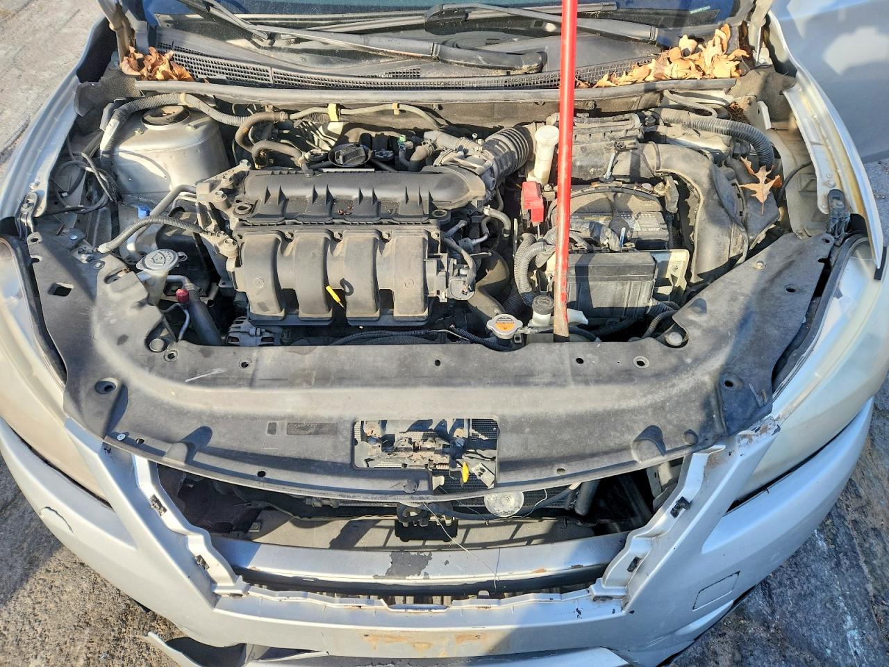2015 Nissan Sentra S Silver vin: 3N1AB7AP6FY273173