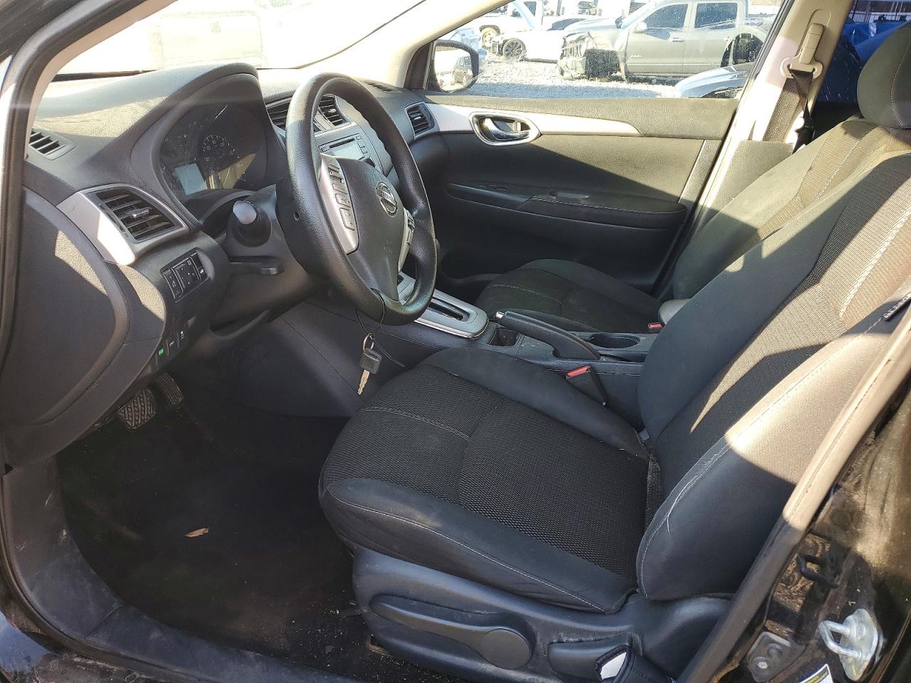 2015 Nissan Sentra S Black vin: 3N1AB7AP6FY277952