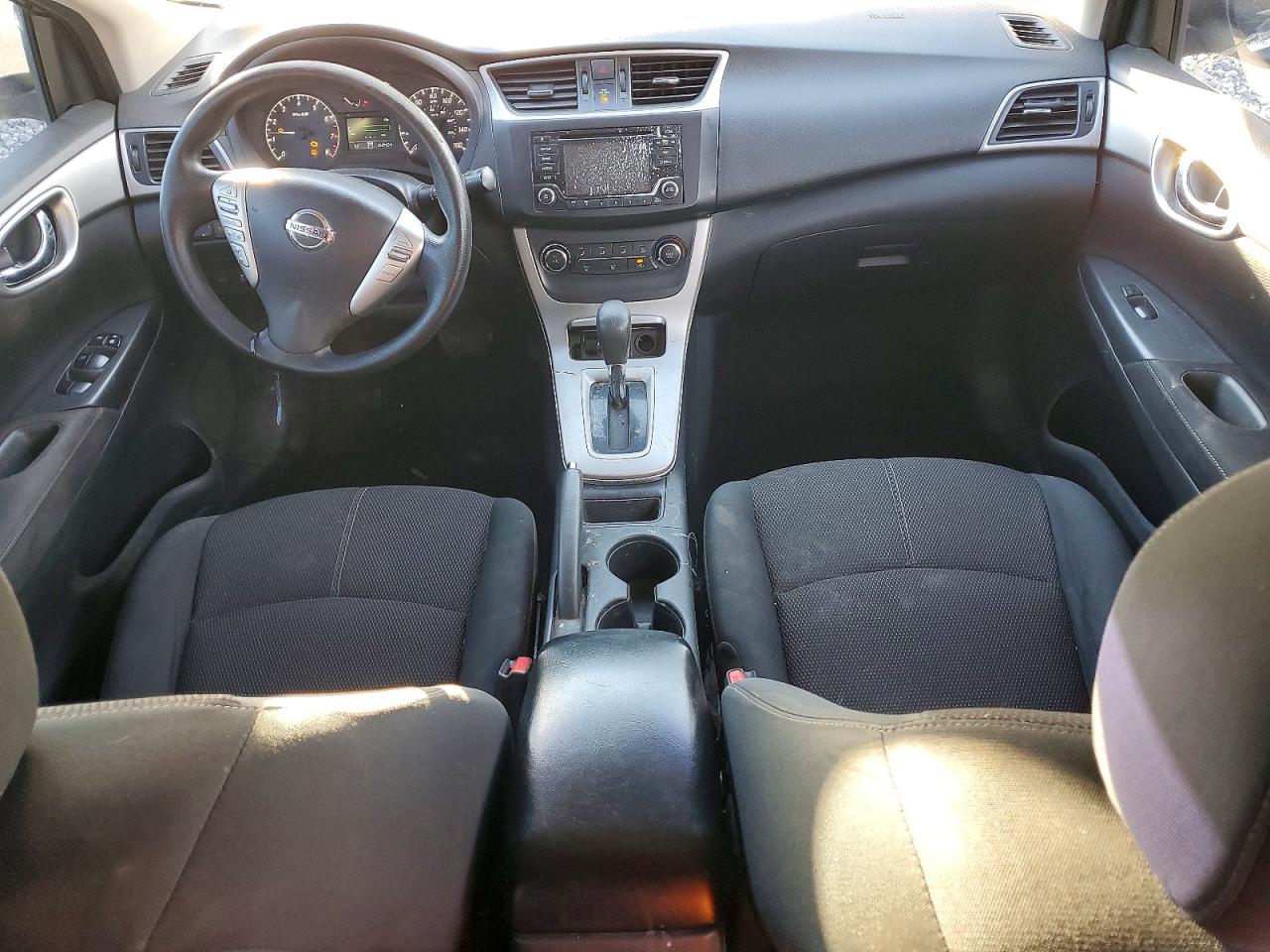 2015 Nissan Sentra S Black vin: 3N1AB7AP6FY277952