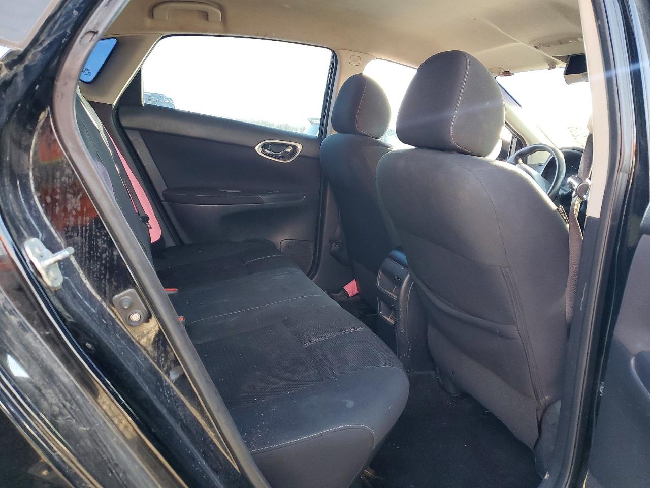 2015 Nissan Sentra S Black vin: 3N1AB7AP6FY277952