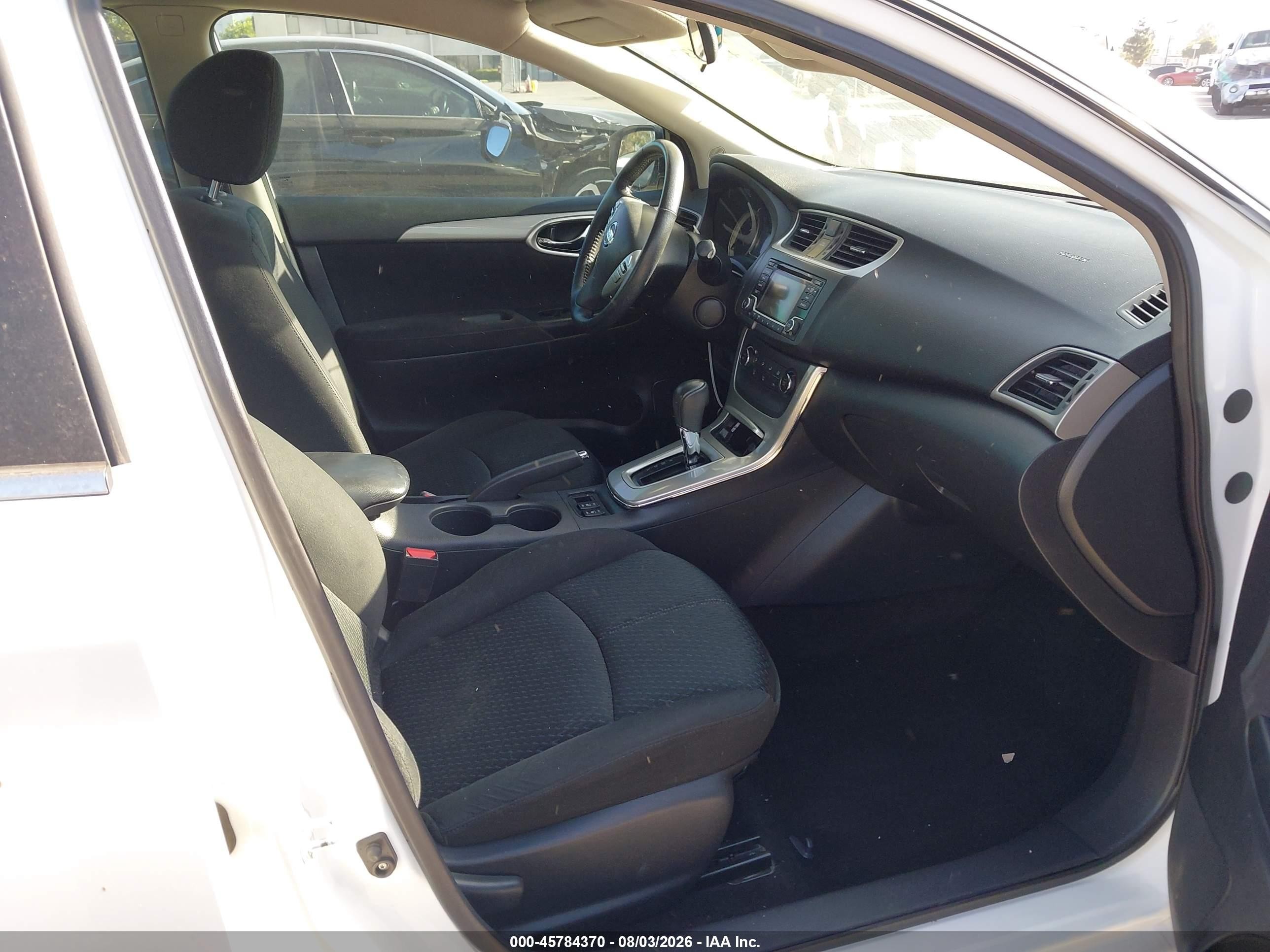 2015 Nissan Sentra Sr White vin: 3N1AB7AP6FY280009