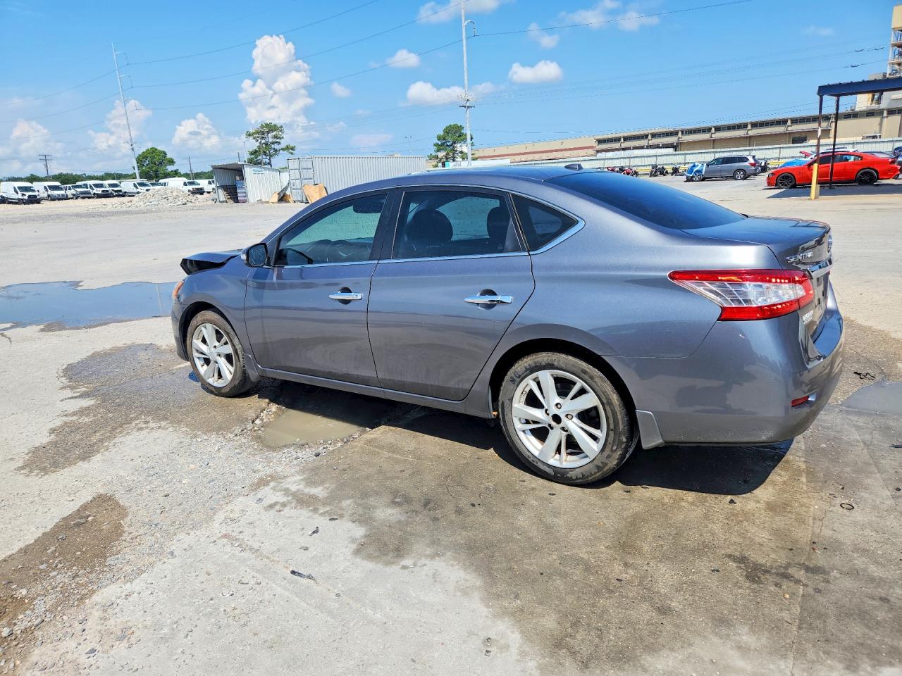 2015 Nissan Sentra Sl Gray vin: 3N1AB7AP6FY280303
