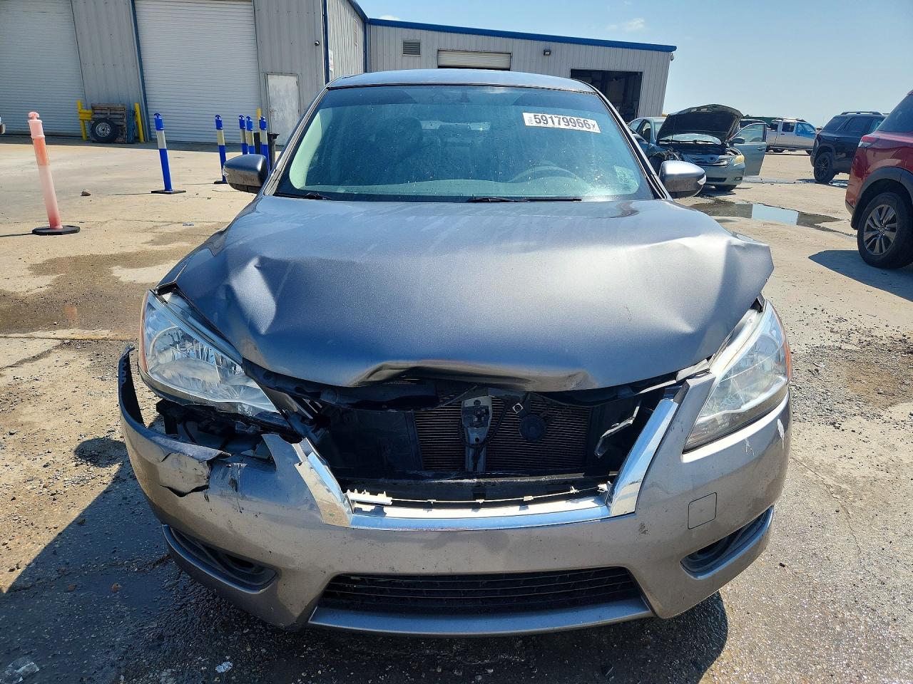2015 Nissan Sentra Sl Gray vin: 3N1AB7AP6FY280303