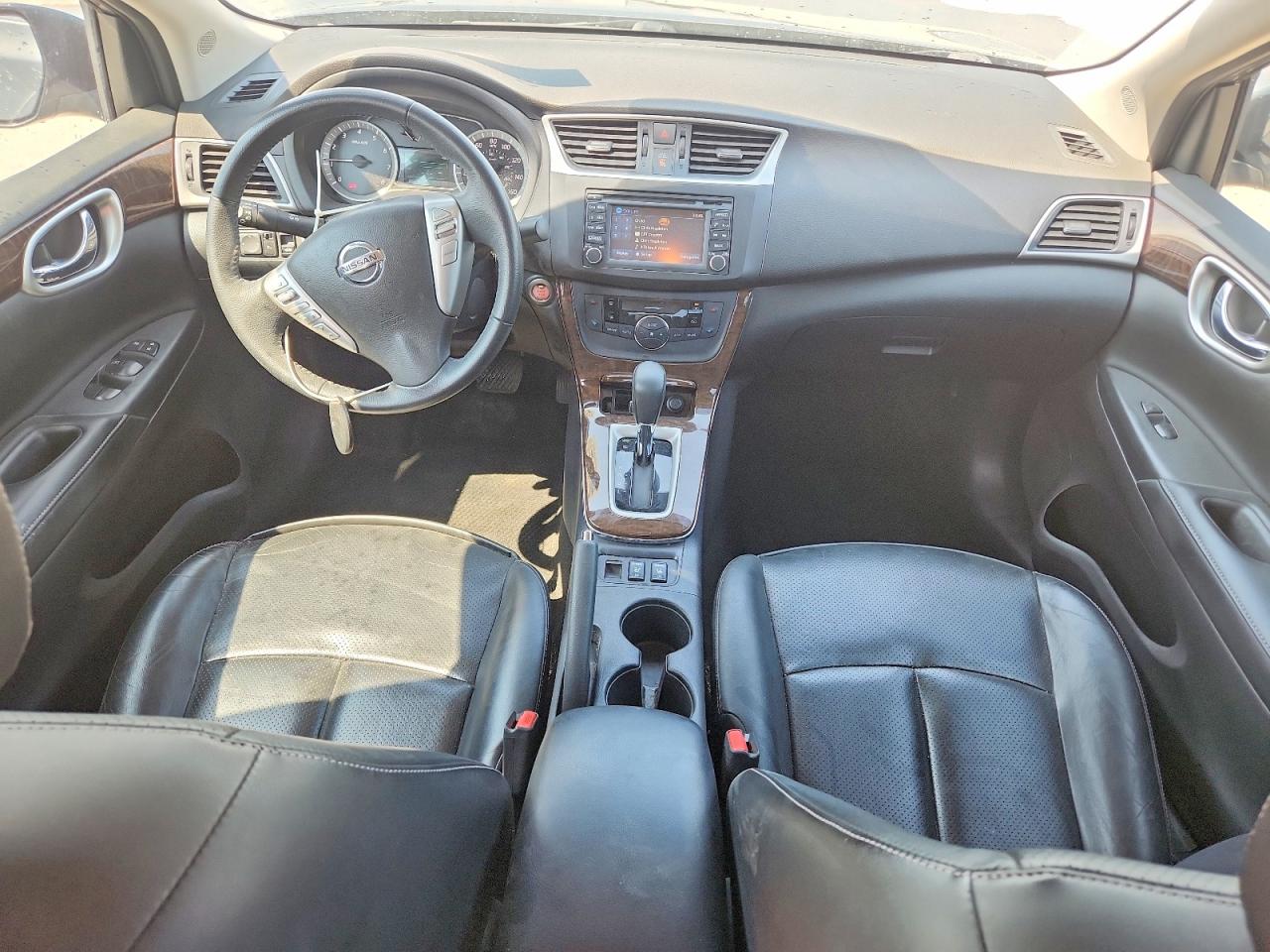 2015 Nissan Sentra Sl Gray vin: 3N1AB7AP6FY280303