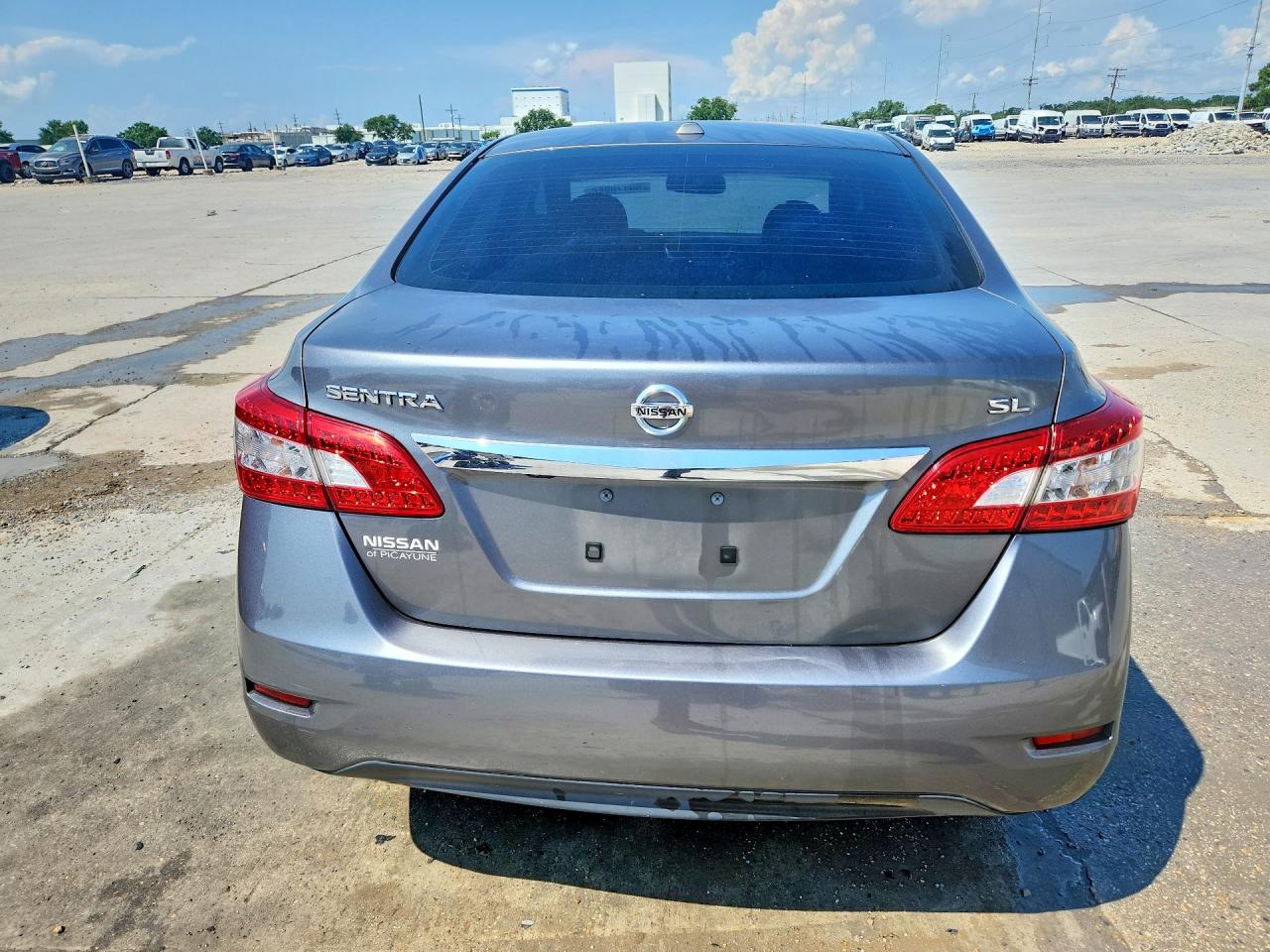 2015 Nissan Sentra Sl Gray vin: 3N1AB7AP6FY280303