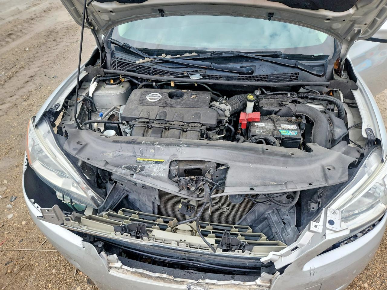 2015 Nissan Sentra S Silver vin: 3N1AB7AP6FY281578