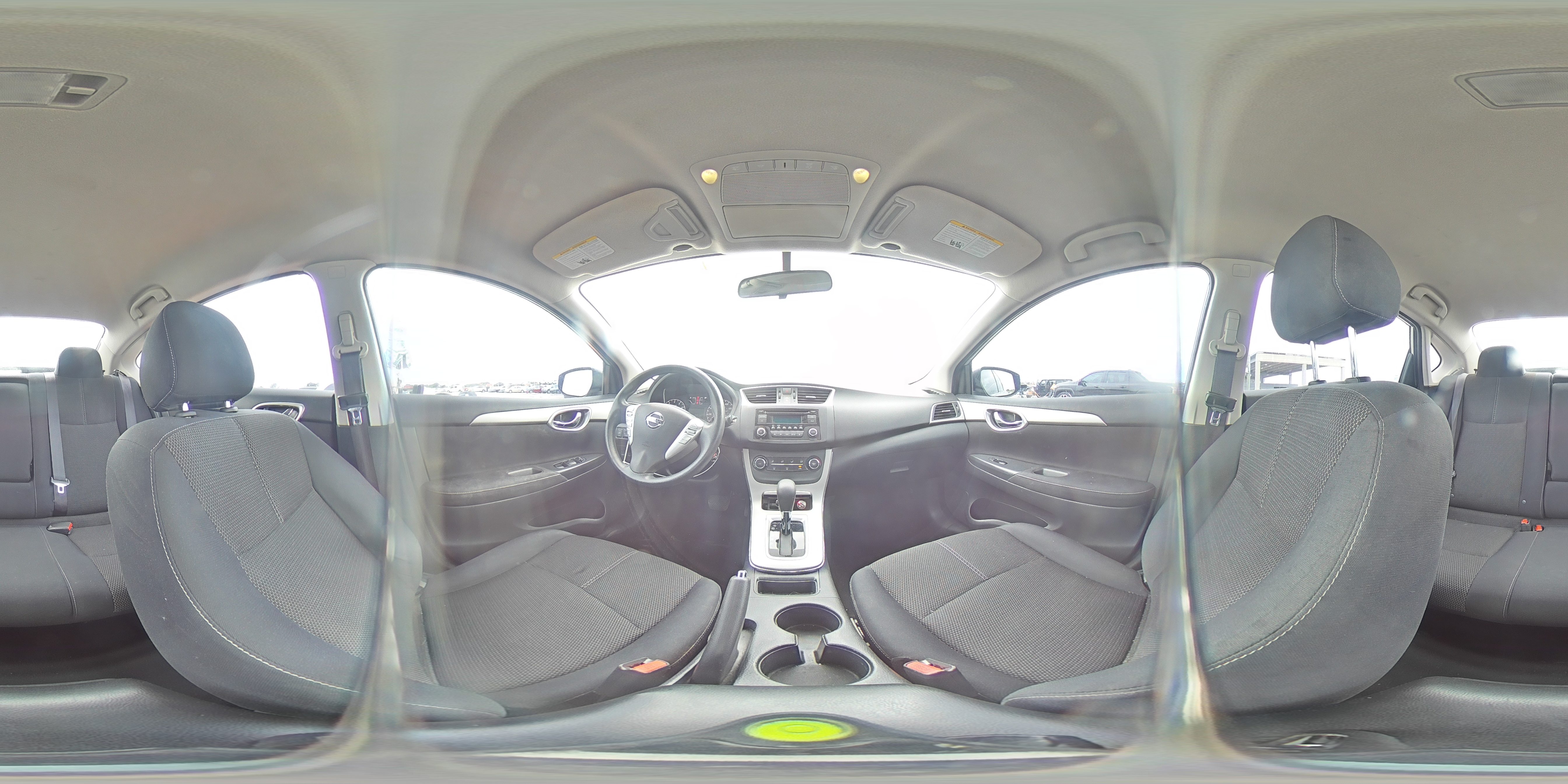 2015 Nissan Sentra S Silver vin: 3N1AB7AP6FY281578