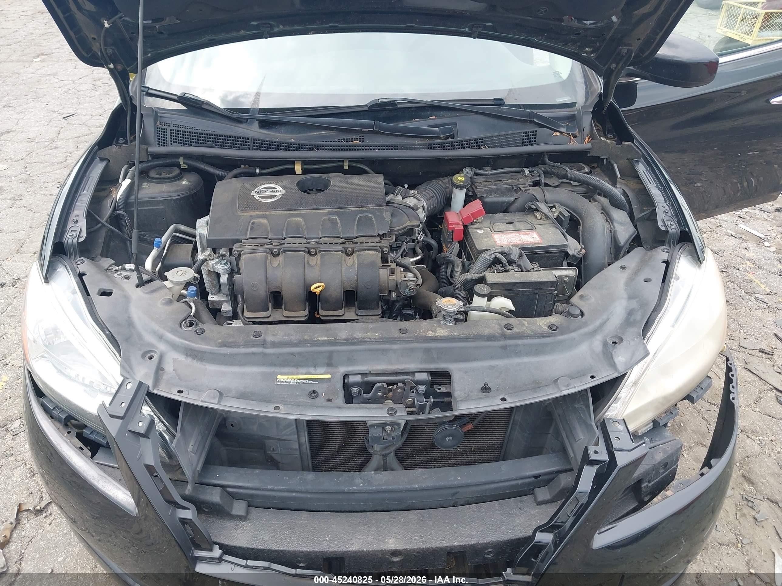 2015 Nissan Sentra Sv Черный vin: 3N1AB7AP6FY298803