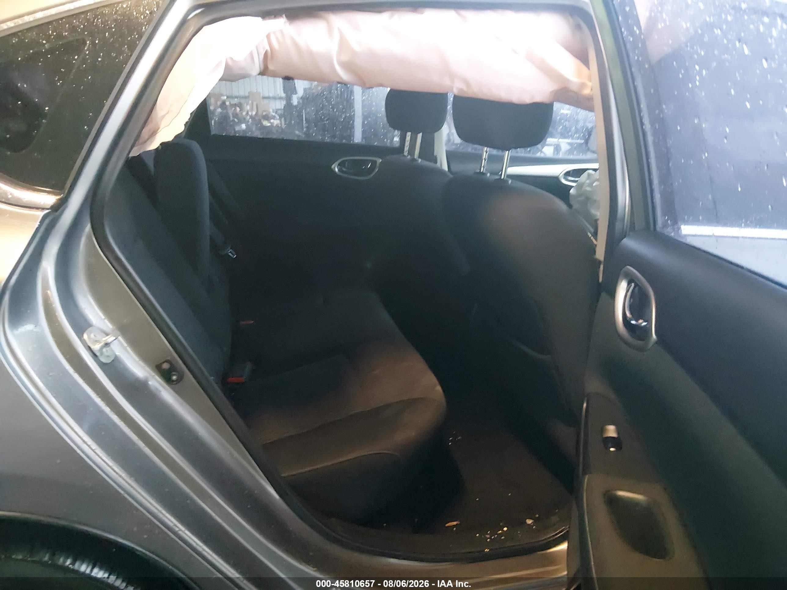 2015 Nissan Sentra Sv Gray vin: 3N1AB7AP6FY299658