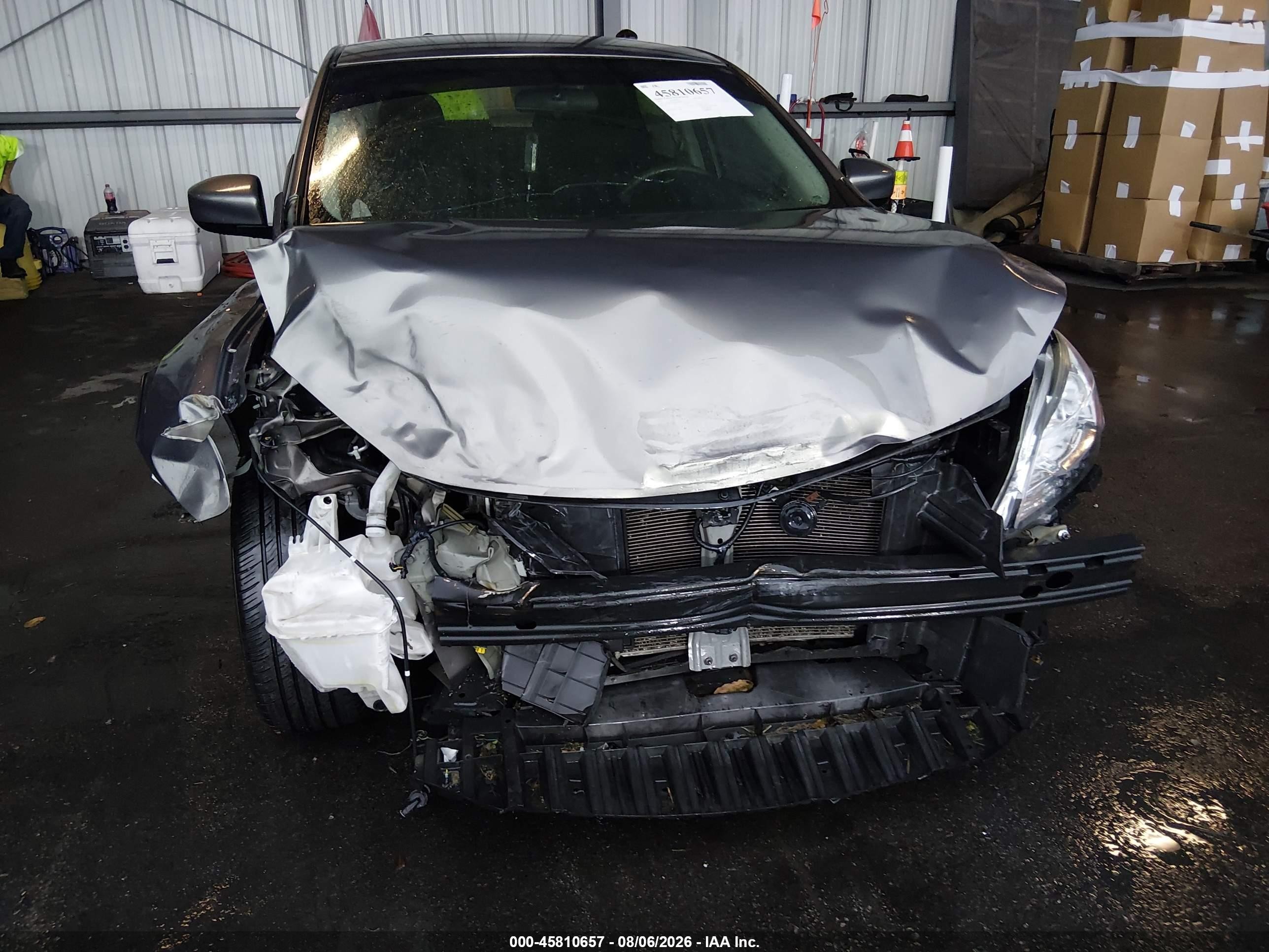 2015 Nissan Sentra Sv Gray vin: 3N1AB7AP6FY299658