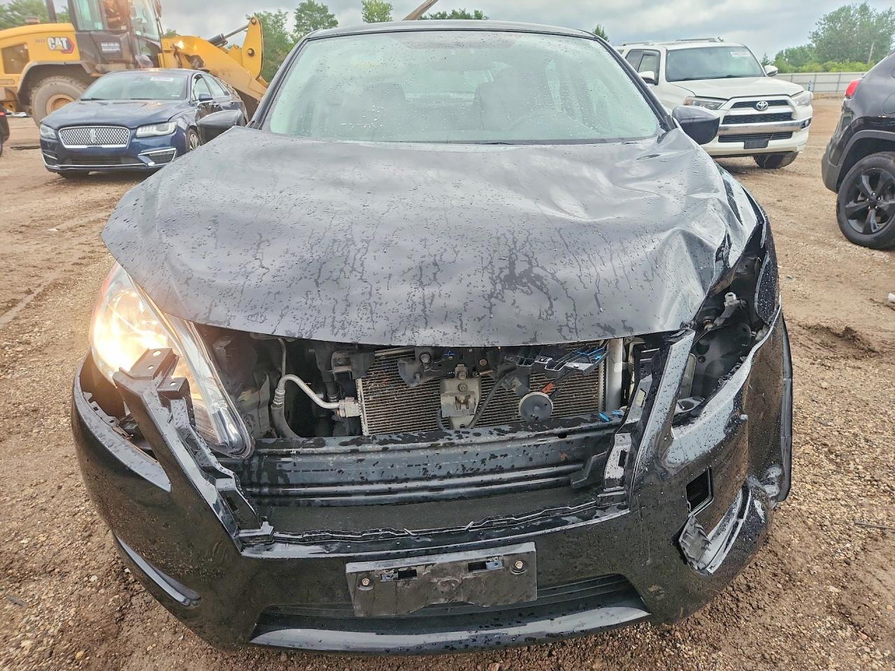 2015 Nissan Sentra S Black vin: 3N1AB7AP6FY309718