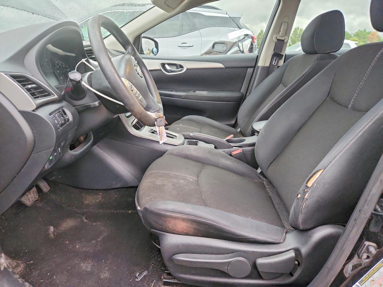 2015 Nissan Sentra S Black vin: 3N1AB7AP6FY309718