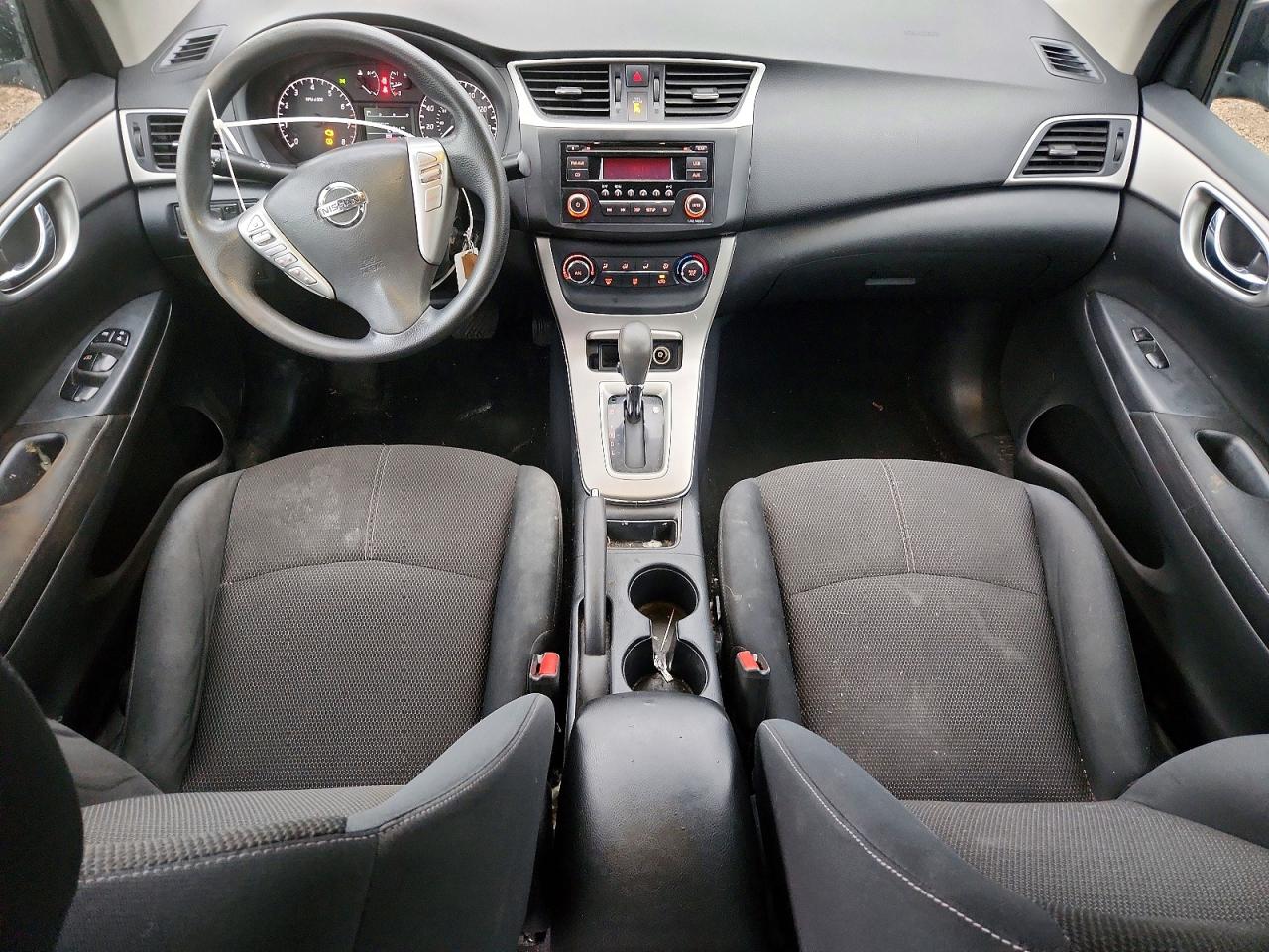 2015 Nissan Sentra S Black vin: 3N1AB7AP6FY309718