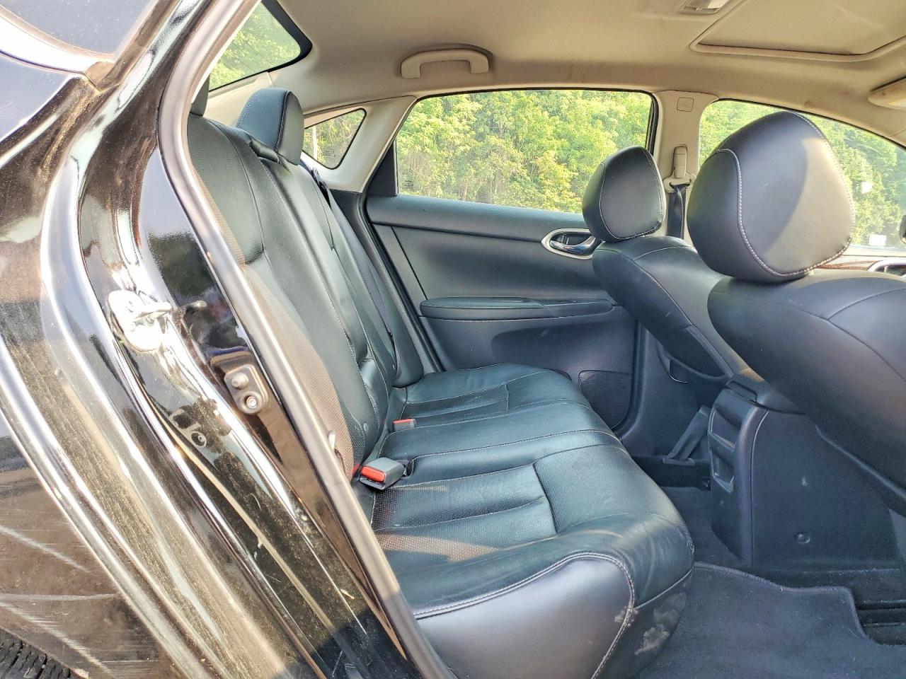 2015 Nissan Sentra Sl Black vin: 3N1AB7AP6FY315695
