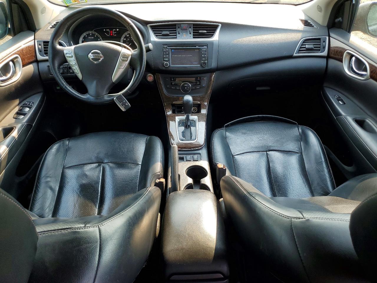 2015 Nissan Sentra Sl Black vin: 3N1AB7AP6FY315695