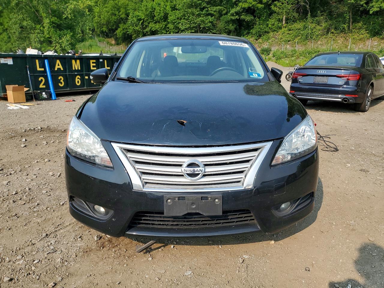 2015 Nissan Sentra Sl Black vin: 3N1AB7AP6FY315695