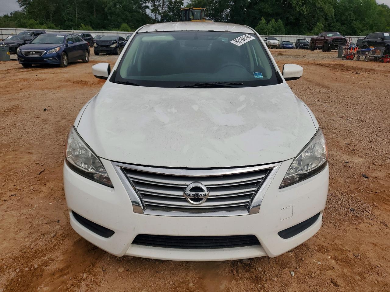 2015 Nissan Sentra Fe+ S White vin: 3N1AB7AP6FY329029