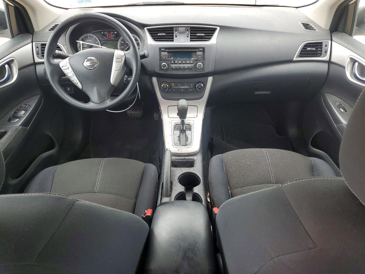 2015 Nissan Sentra Fe+ S White vin: 3N1AB7AP6FY329029