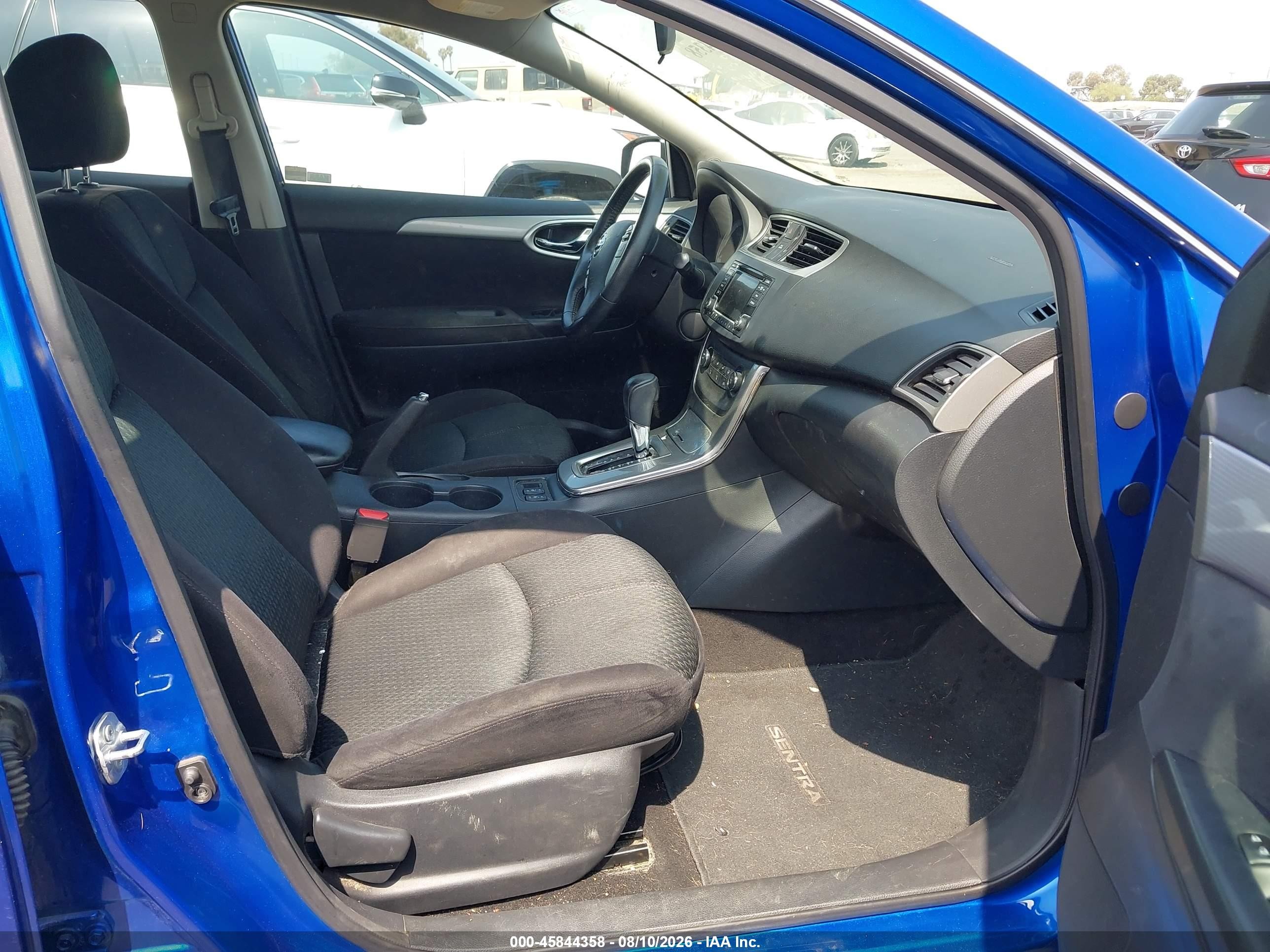2015 Nissan Sentra Sr Синий vin: 3N1AB7AP6FY343514