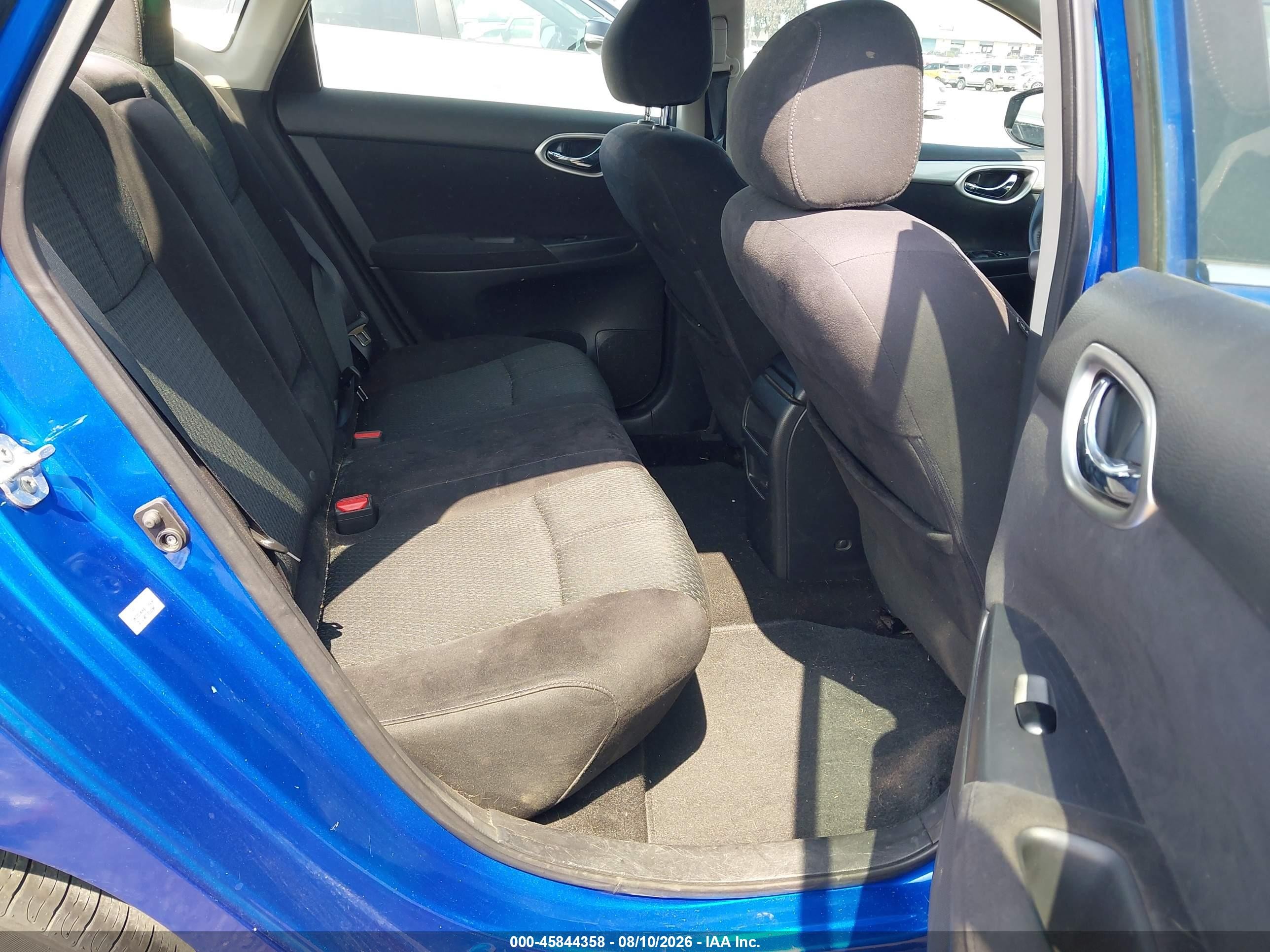 2015 Nissan Sentra Sr Синий vin: 3N1AB7AP6FY343514