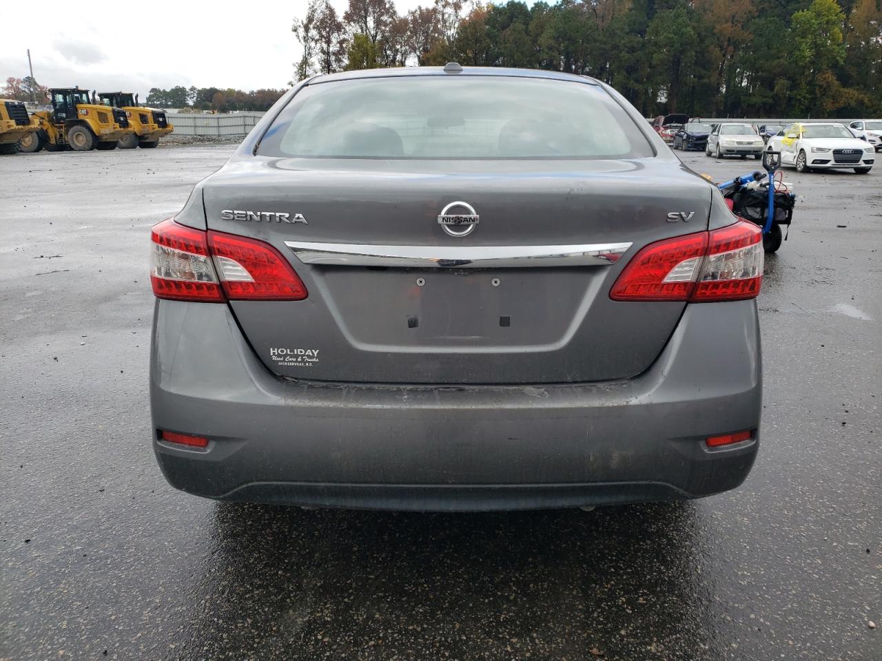 2015 Nissan Sentra Sv Gray vin: 3N1AB7AP6FY344128