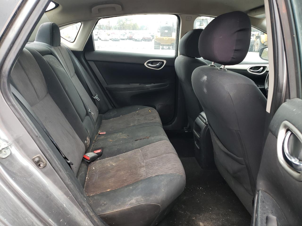 2015 Nissan Sentra Sv Gray vin: 3N1AB7AP6FY344128