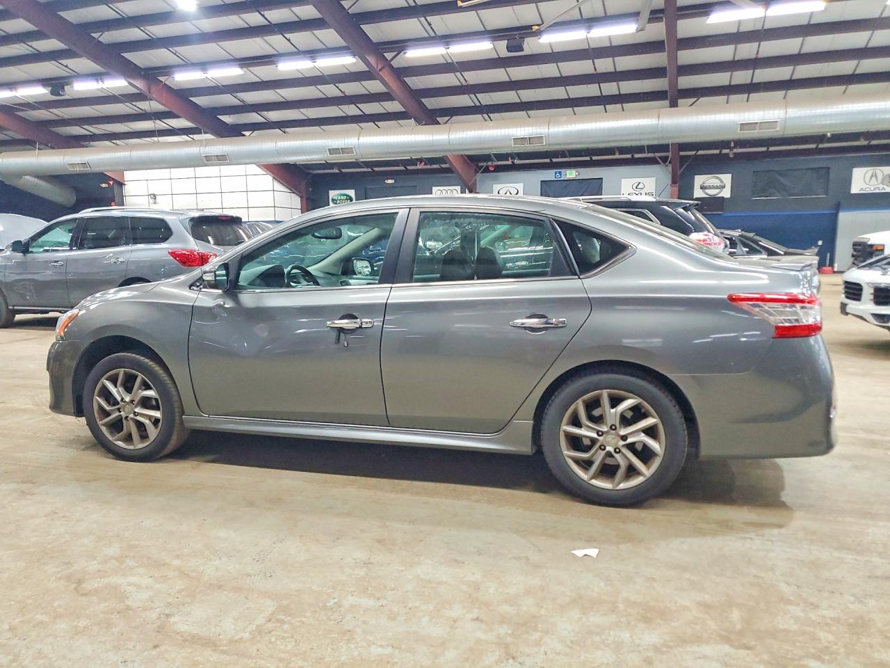 2015 Nissan Sentra Sr Gray vin: 3N1AB7AP6FY350804