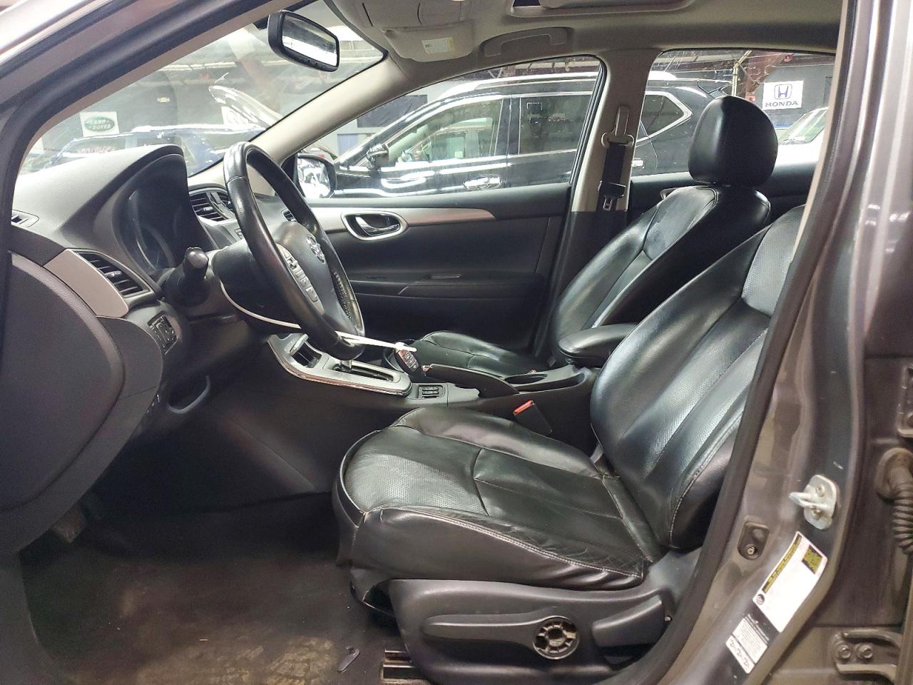 2015 Nissan Sentra Sr Gray vin: 3N1AB7AP6FY350804