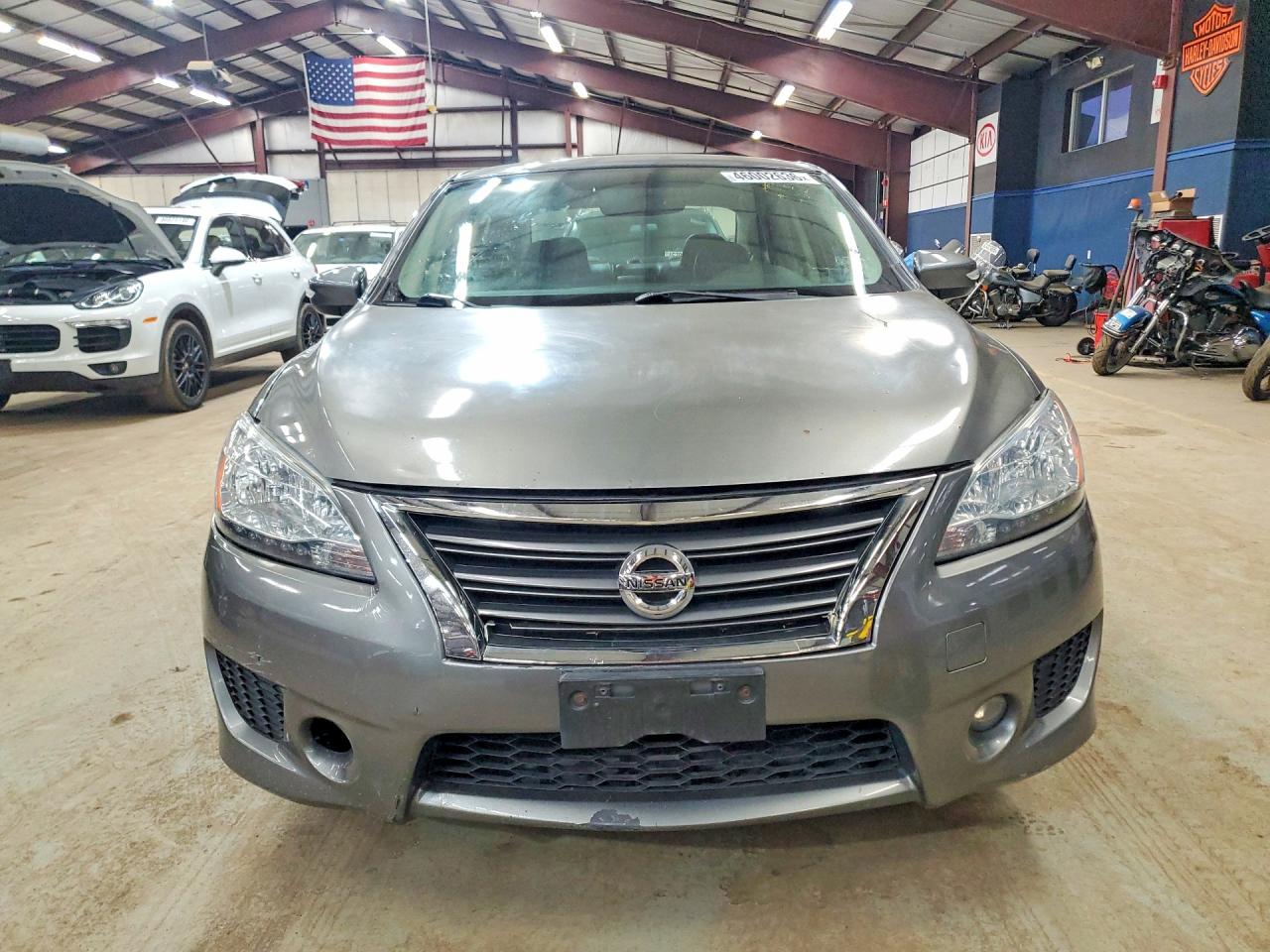 2015 Nissan Sentra Sr Gray vin: 3N1AB7AP6FY350804