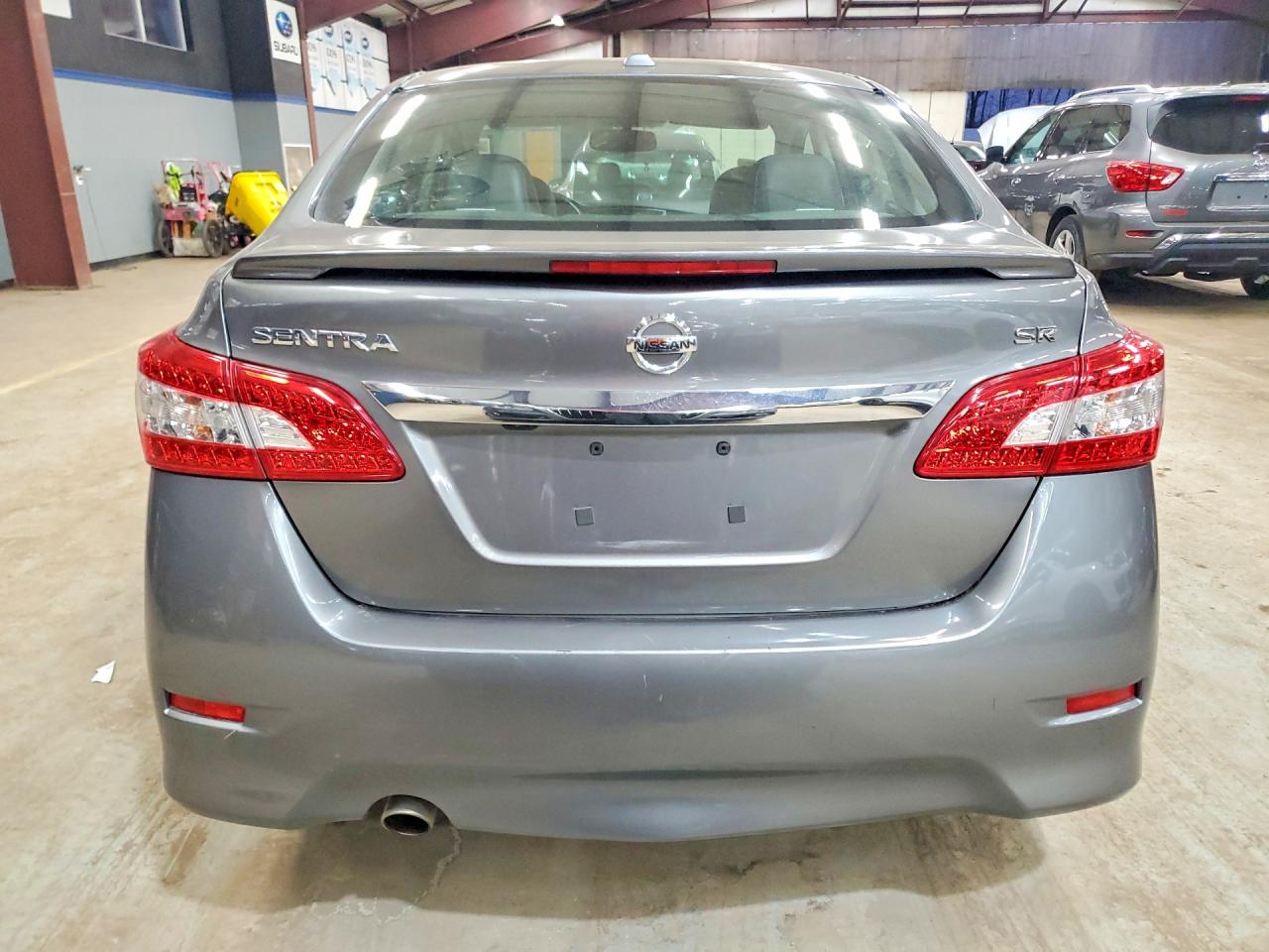 2015 Nissan Sentra Sr Gray vin: 3N1AB7AP6FY350804
