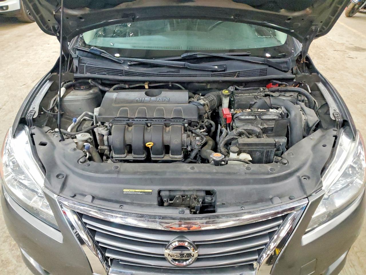 2015 Nissan Sentra Sr Gray vin: 3N1AB7AP6FY350804