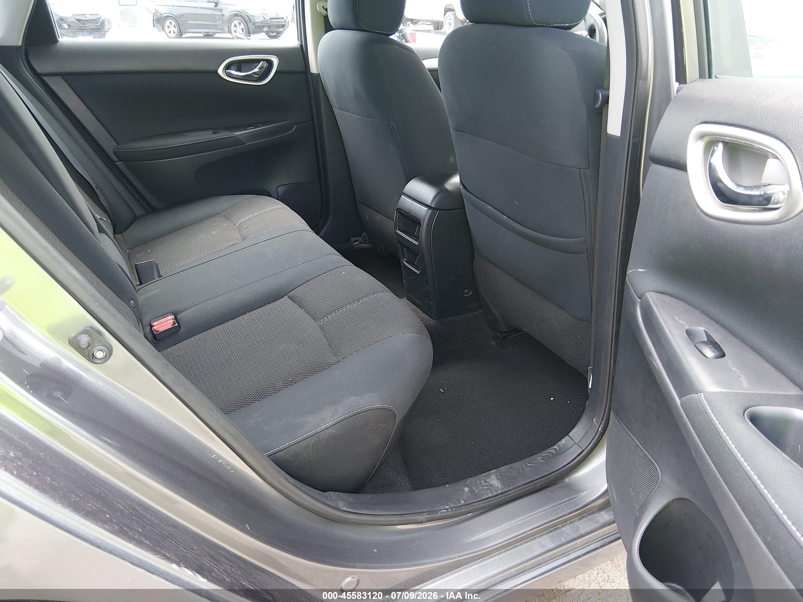 2015 Nissan Sentra S Gray vin: 3N1AB7AP6FY352066