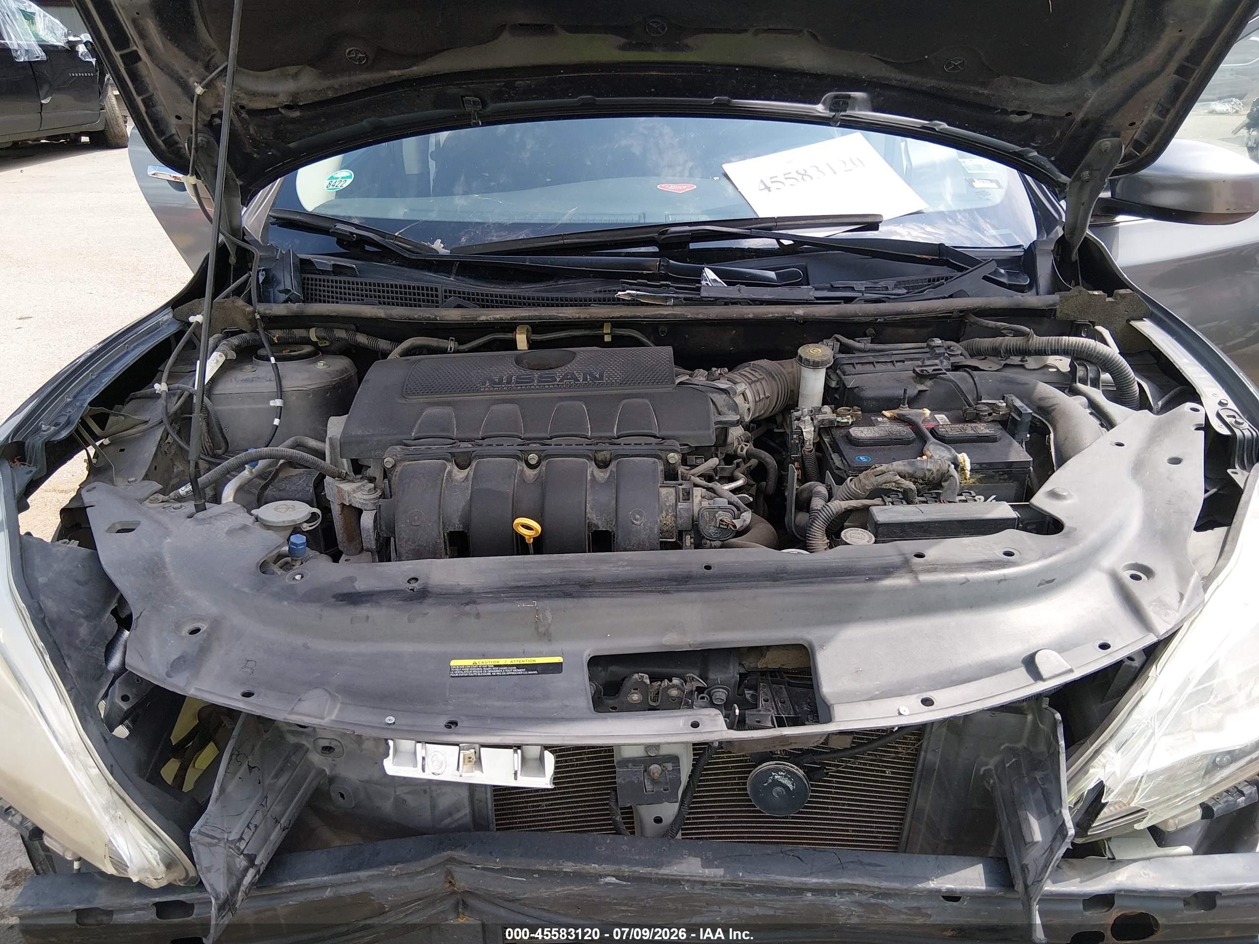 2015 Nissan Sentra S Gray vin: 3N1AB7AP6FY352066