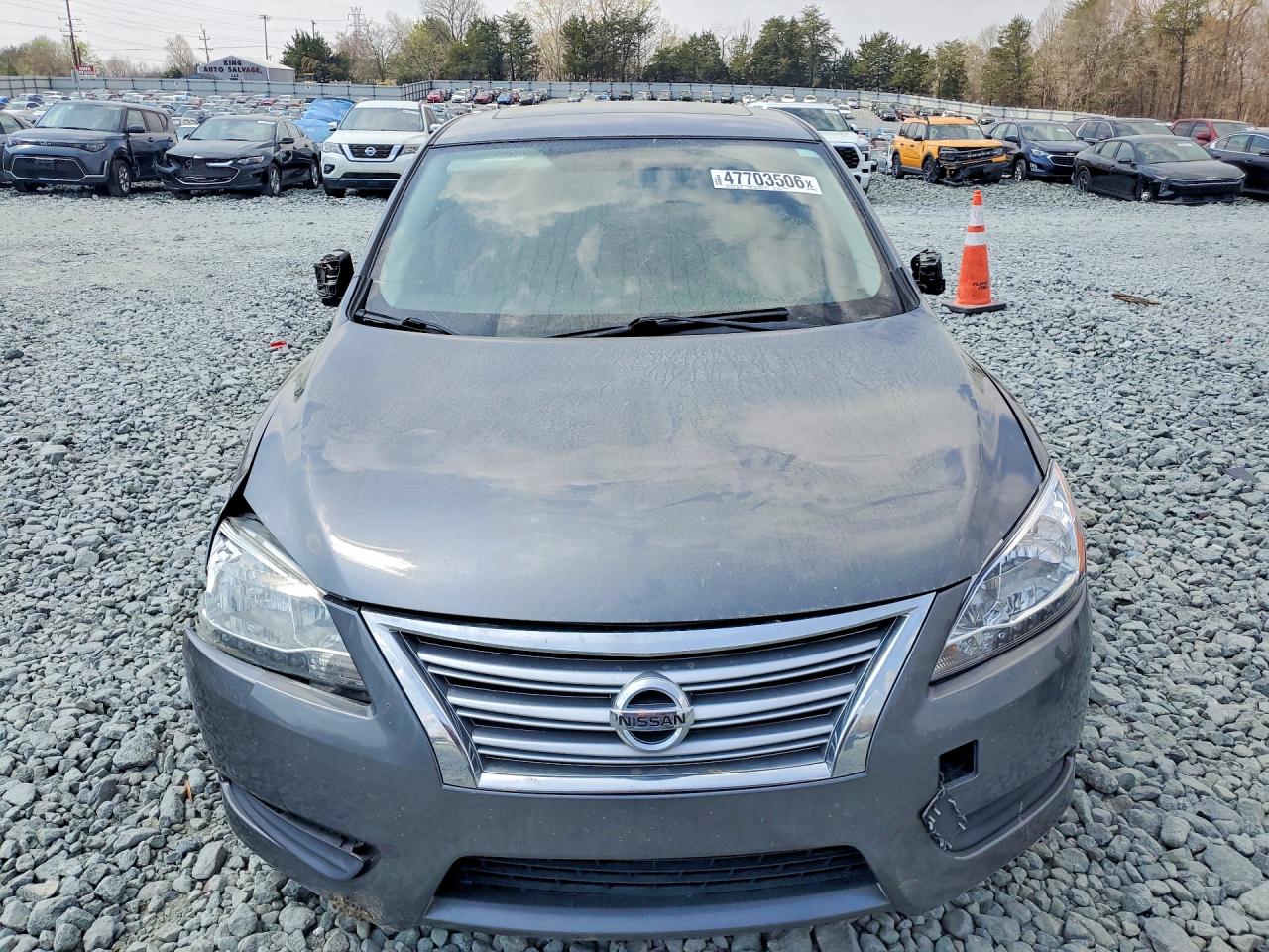 2015 Nissan Sentra Sv Charcoal vin: 3N1AB7AP6FY359194