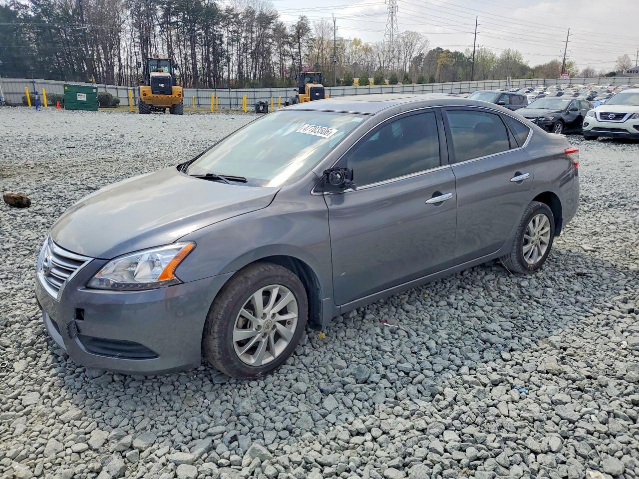 2015 Nissan Sentra Sv Charcoal vin: 3N1AB7AP6FY359194