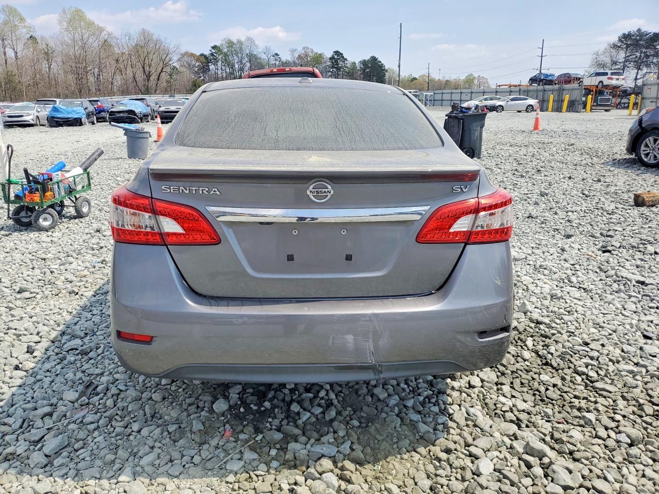 2015 Nissan Sentra Sv Charcoal vin: 3N1AB7AP6FY359194