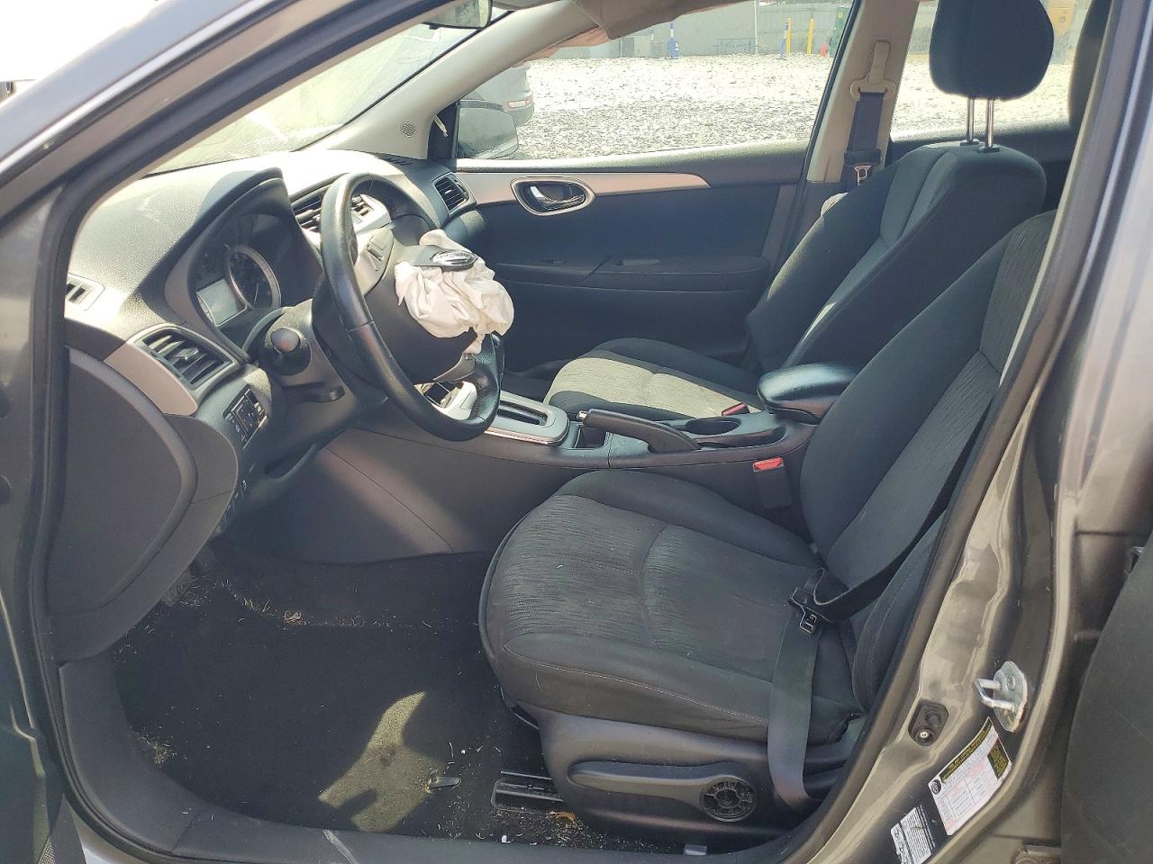 2015 Nissan Sentra Sv Charcoal vin: 3N1AB7AP6FY359194