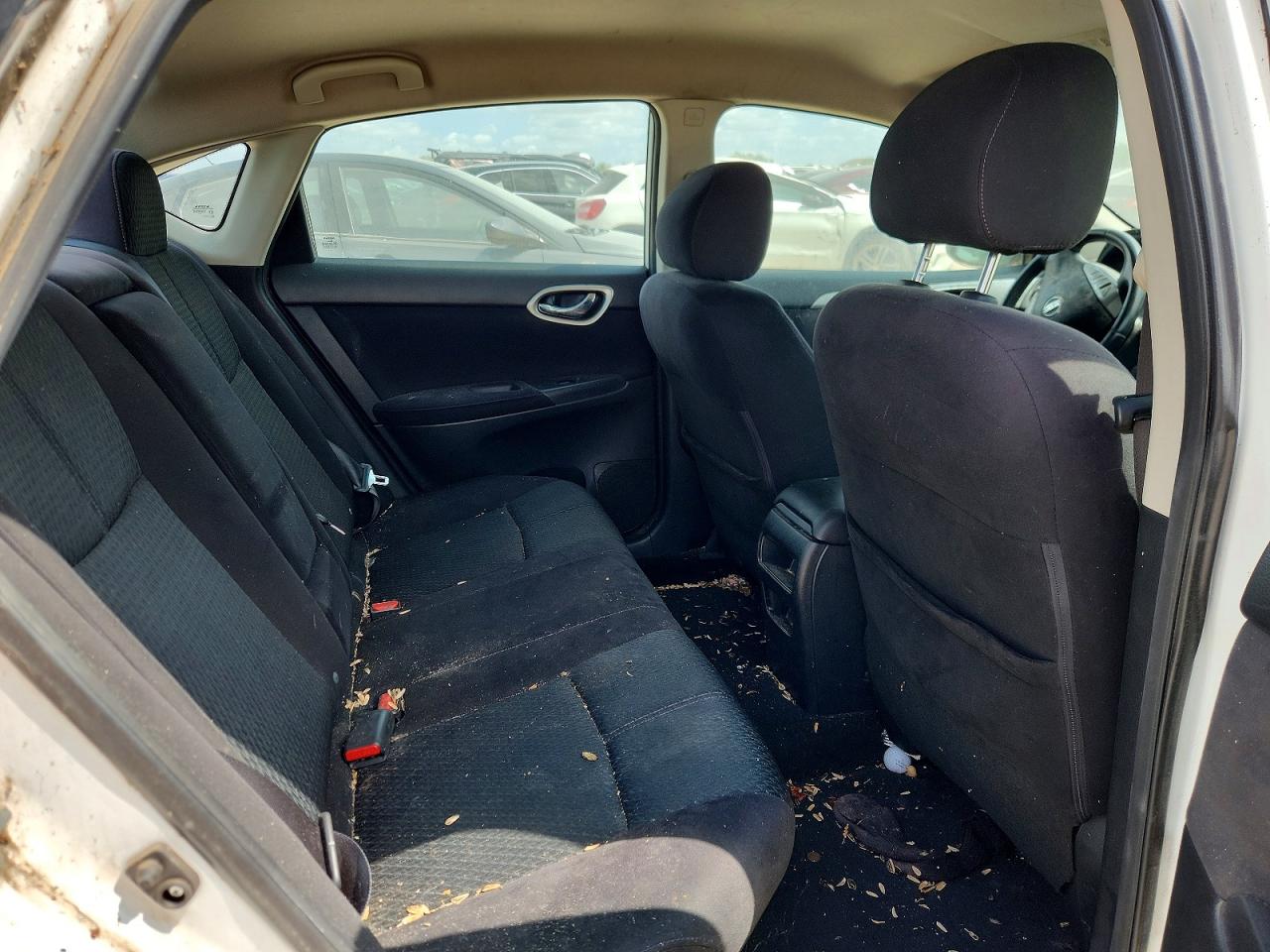 2015 Nissan Sentra Sr Белый vin: 3N1AB7AP6FY377243