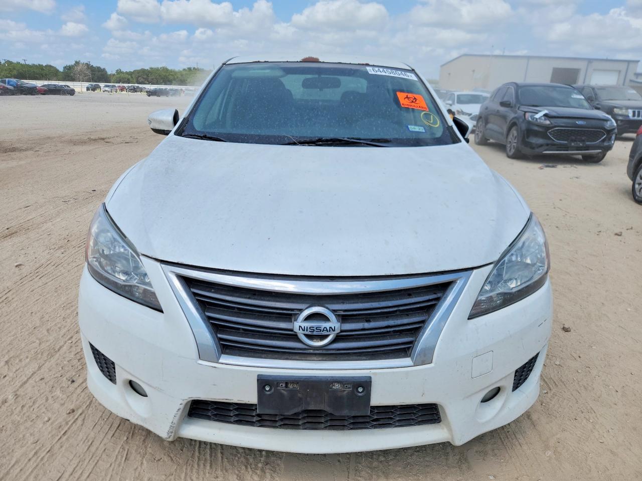 2015 Nissan Sentra Sr Белый vin: 3N1AB7AP6FY377243