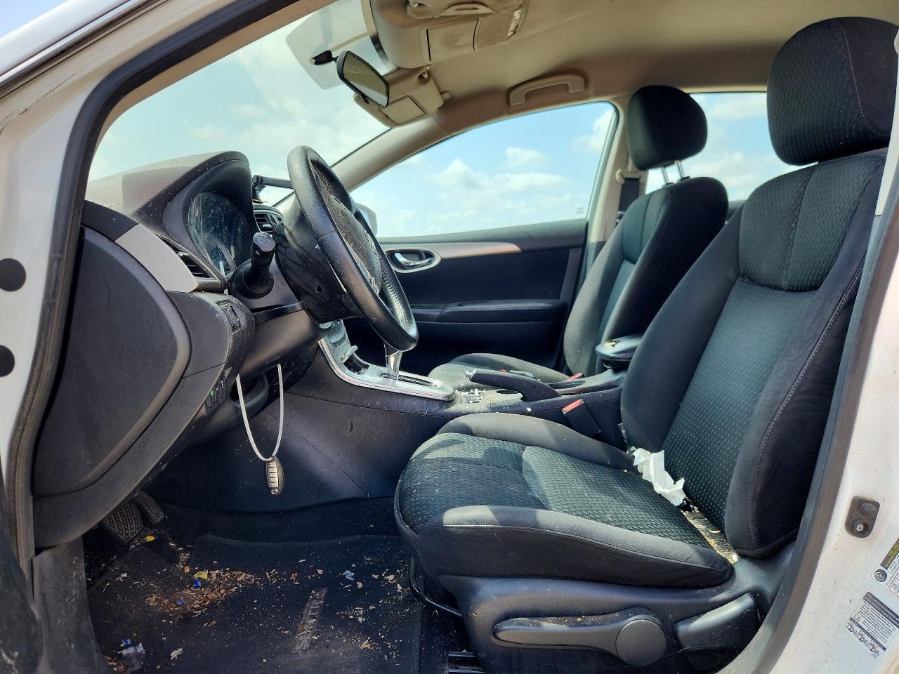 2015 Nissan Sentra Sr Белый vin: 3N1AB7AP6FY377243