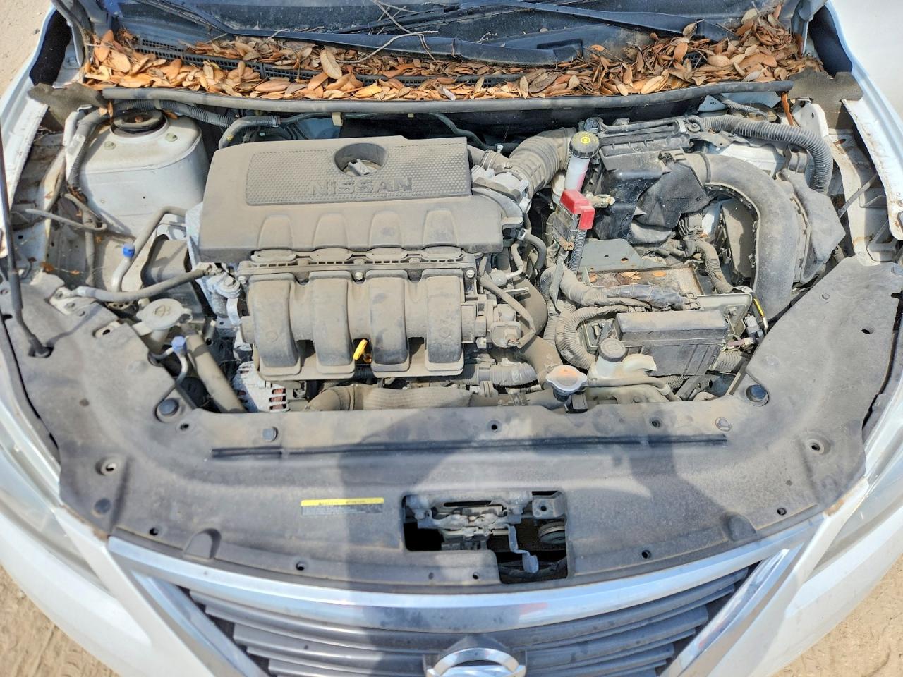 2015 Nissan Sentra Sr Белый vin: 3N1AB7AP6FY377243