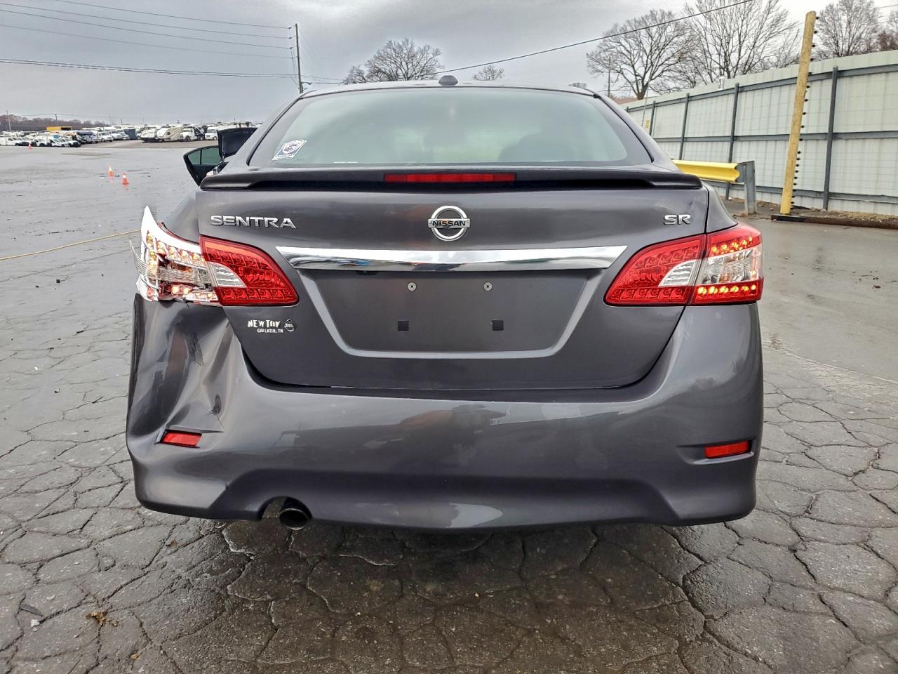 2015 Nissan Sentra S Gray vin: 3N1AB7AP6FY378506
