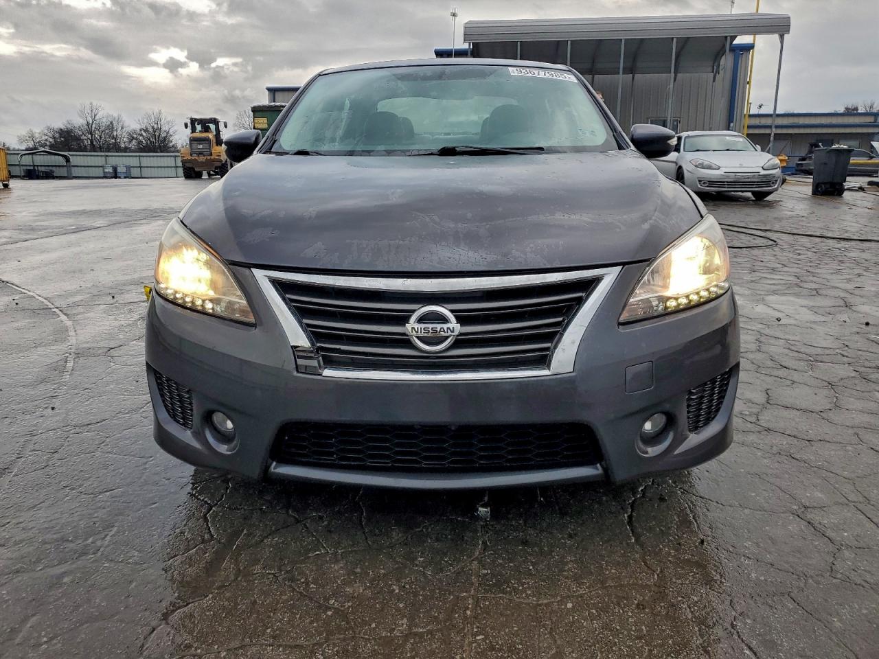 2015 Nissan Sentra S Gray vin: 3N1AB7AP6FY378506