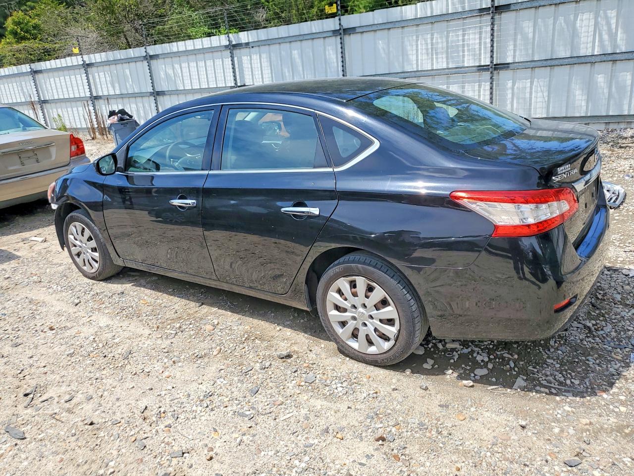 2015 Nissan Sentra Black vin: 3N1AB7AP6FY383186