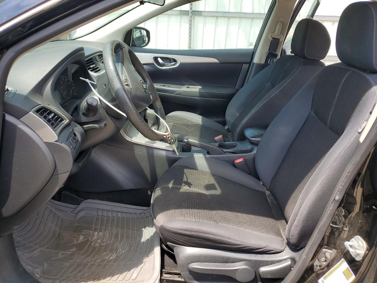 2015 Nissan Sentra Black vin: 3N1AB7AP6FY383186