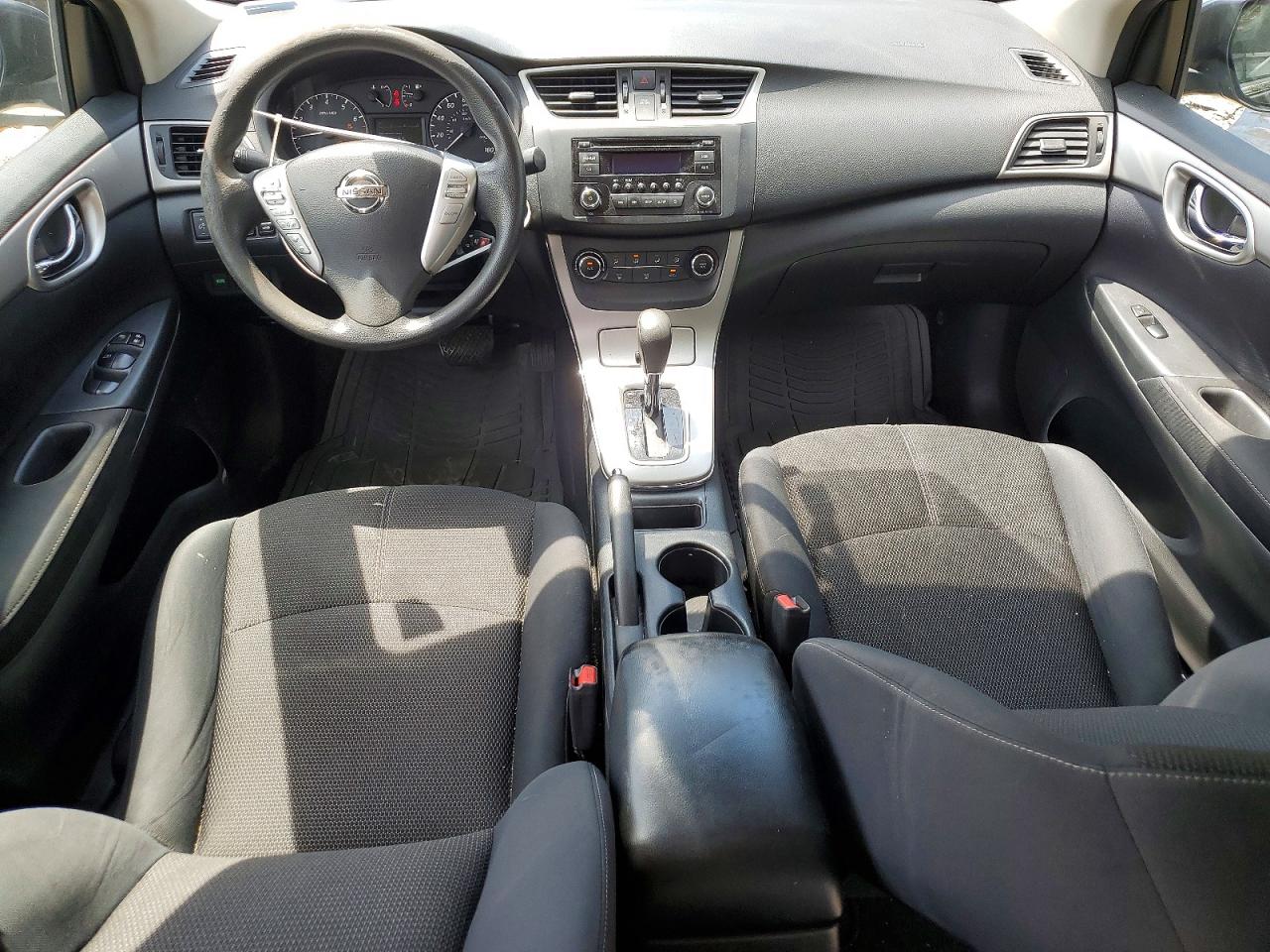 2015 Nissan Sentra Black vin: 3N1AB7AP6FY383186