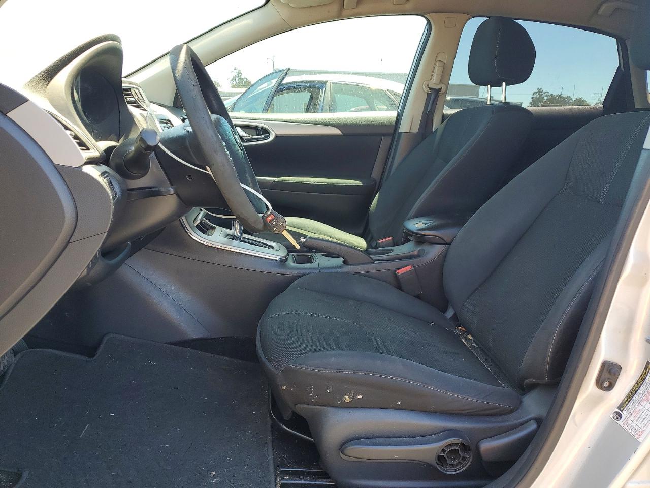 2015 Nissan Sentra S Silver vin: 3N1AB7AP6FY383687