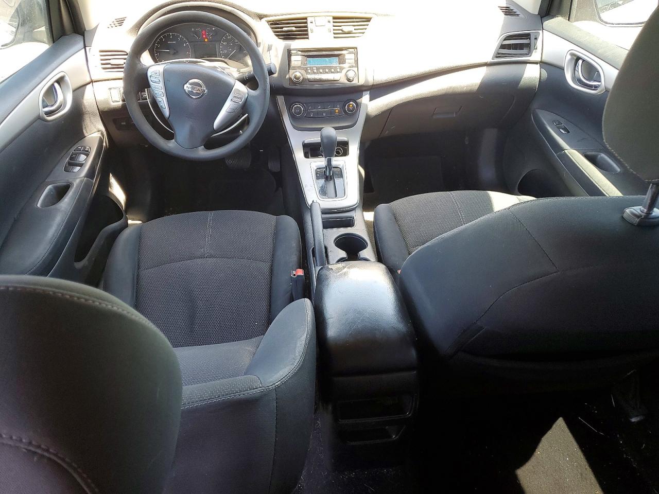 2015 Nissan Sentra S Silver vin: 3N1AB7AP6FY383687